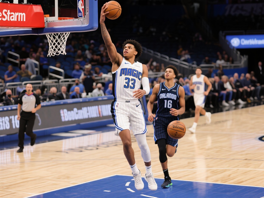 作为魔术队的核心球员，班凯罗在本场比赛中