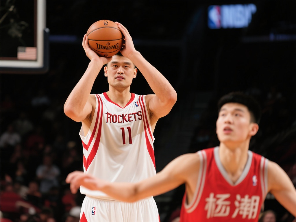 畅谈梦想:杨瀚森渴望踏上NBA舞台 回顾中国球员在NBA的历程,姚明无疑是最