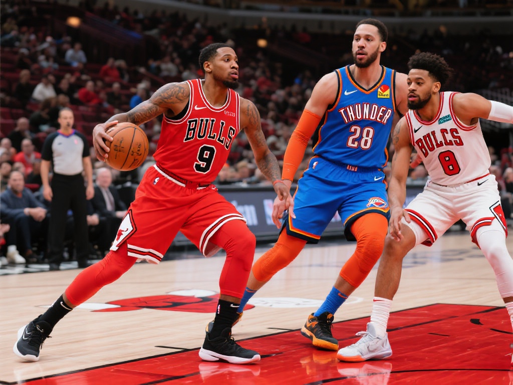 公牛12战9胜力克湖人掘金,却在今日惨败雷霆28分 公牛近期的表现可以说是喜忧参半。一方面,