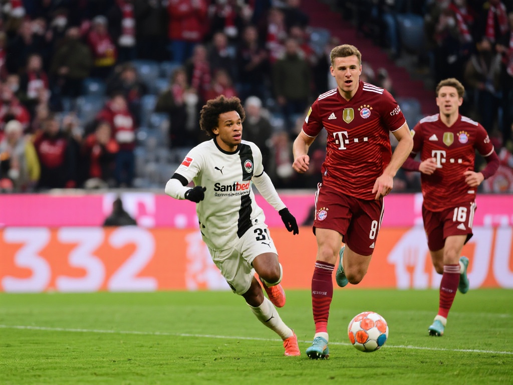 德甲-萨内双响凯恩建功 拜仁主场险胜圣保利3-2 在德甲联赛的激烈角逐中,拜仁慕尼黑再次展