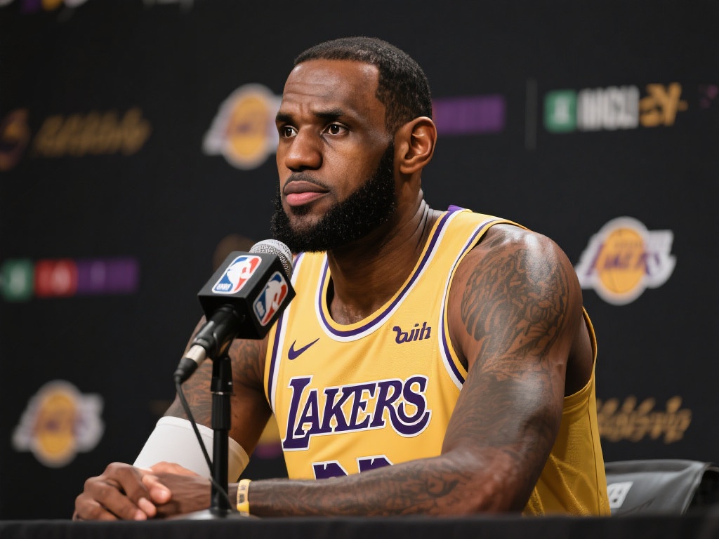 湖人季后赛首轮出局 詹姆斯谈未来职业生涯规划 赛后新闻发布会上,当被问及职业生涯还能打