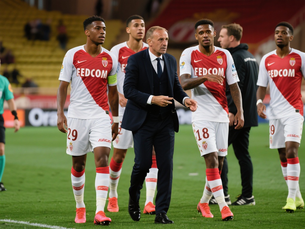 值得一提的是，摩纳哥的主教练在赛后表示，