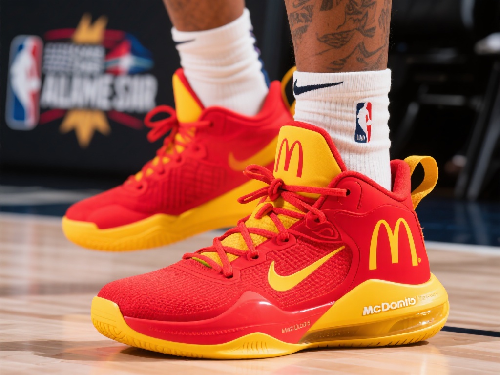 麦当劳全美全明星配色作为一款联名设计，灵