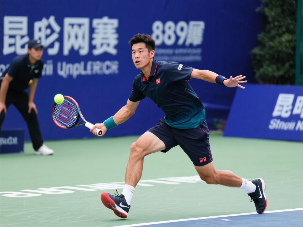 老将柏衍强势挺进昆网男单半决赛 在今年的昆网男单比赛中,柏衍展现了惊人的