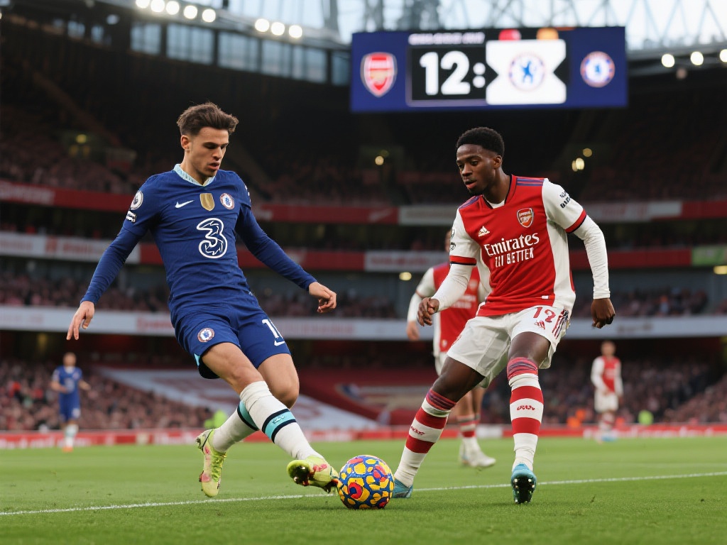 另一场备受关注的比赛是阿森纳对阵切尔西，