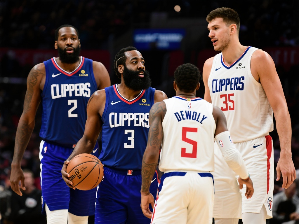 在NBA的激烈竞争中，洛杉矶快船队一直以