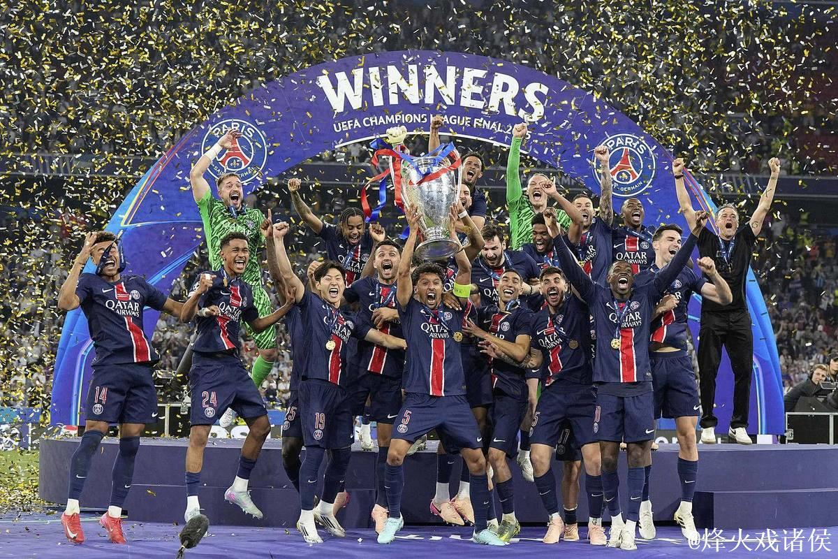 巴黎成欧冠史上唯一三线齐破门球队